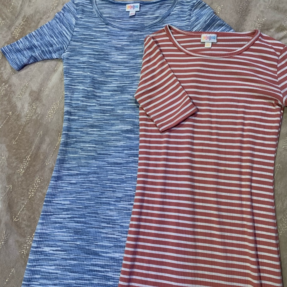 Two Lularoe Julias-xxs